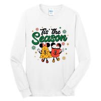 Tis The Season Christmas Holiday Hot Cocoa Mouse Mice Tall Long Sleeve T-Shirt