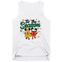 Tis The Season Christmas Holiday Hot Cocoa Mouse Mice Tank Top