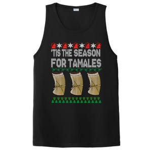 Tis The Season For Tamales Mexican Ugly Christmas Gift PosiCharge Competitor Tank