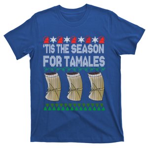 Tis The Season For Tamales Mexican Ugly Christmas Gift T-Shirt