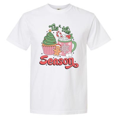 Tis The Season Cozy Christmas Holiday Garment-Dyed Heavyweight T-Shirt