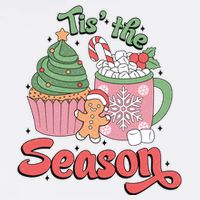 Tis The Season Cozy Christmas Holiday Doggie Tank