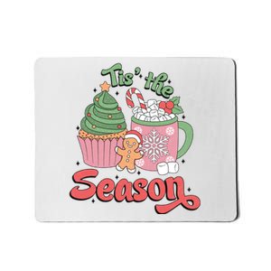 Tis The Season Cozy Christmas Holiday Mousepad