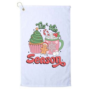 Tis The Season Cozy Christmas Holiday Platinum Collection Golf Towel