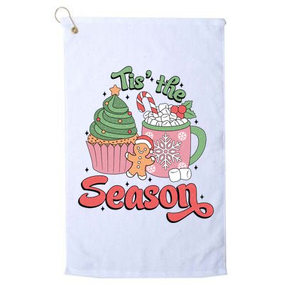 Tis The Season Cozy Christmas Holiday Golf Towel