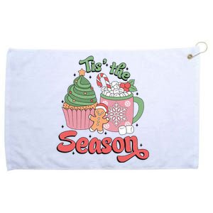 Tis The Season Cozy Christmas Holiday Grommeted Golf Towel