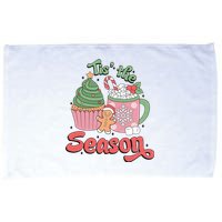 Tis The Season Cozy Christmas Holiday Microfiber Hand Towel