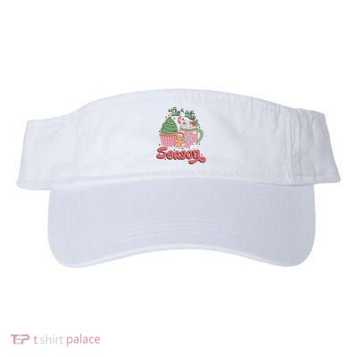 Tis The Season Cozy Christmas Holiday Visor