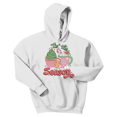 Tis The Season Cozy Christmas Holiday Kids Hoodie