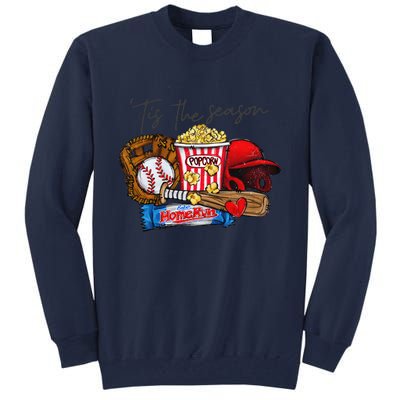 Tis The Season Baseball Team Lover Tall Sweatshirt