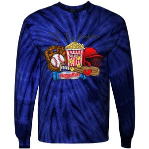 Tis The Season Baseball Team Lover Tie-Dye Long Sleeve Shirt