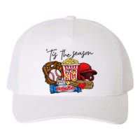 Tis The Season Baseball Team Lover Yupoong Adult 5-Panel Trucker Hat