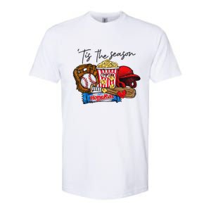 Tis The Season Baseball Team Lover Softstyle CVC T-Shirt