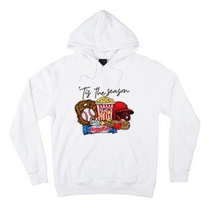 Tis The Season Baseball Team Lover Hoodie