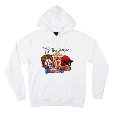 Tis The Season Baseball Team Lover Hoodie