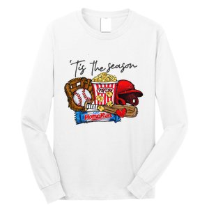 Tis The Season Baseball Team Lover Long Sleeve Shirt