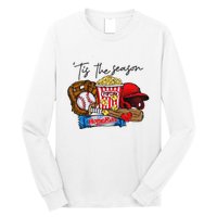 Tis The Season Baseball Team Lover Long Sleeve Shirt