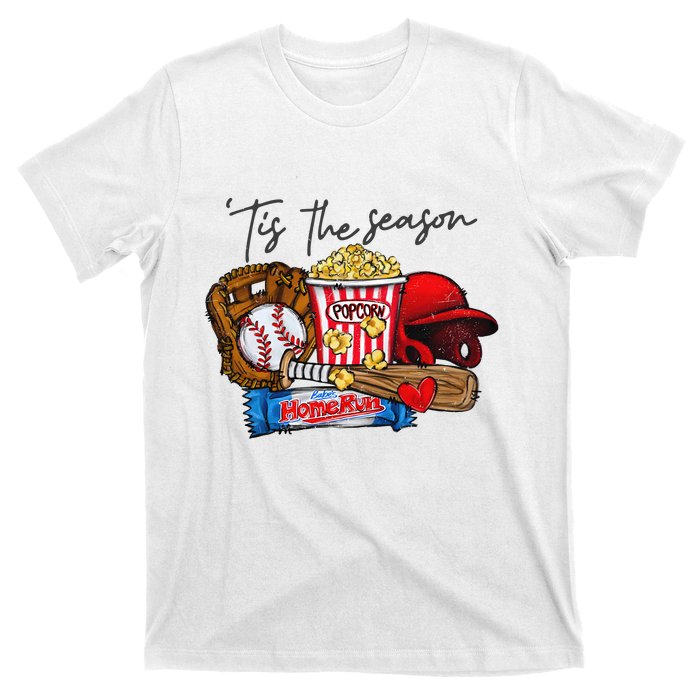 Tis The Season Baseball Team Lover T-Shirt