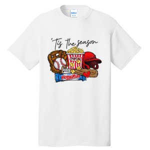 Tis The Season Baseball Team Lover Tall T-Shirt