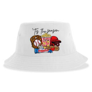 Tis The Season Baseball Team Lover Sustainable Bucket Hat