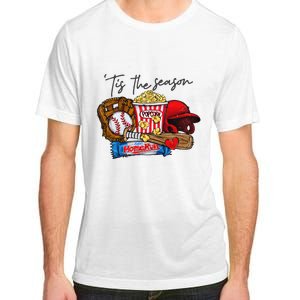 Tis The Season Baseball Team Lover Adult ChromaSoft Performance T-Shirt