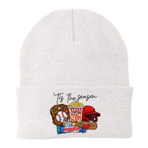 Tis The Season Baseball Team Lover Knit Cap Winter Beanie