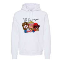 Tis The Season Baseball Team Lover Premium Hoodie