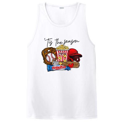 Tis The Season Baseball Team Lover PosiCharge Competitor Tank