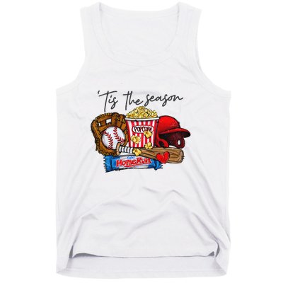 Tis The Season Baseball Team Lover Tank Top