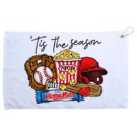 Tis The Season Baseball Team Lover Grommeted Golf Towel