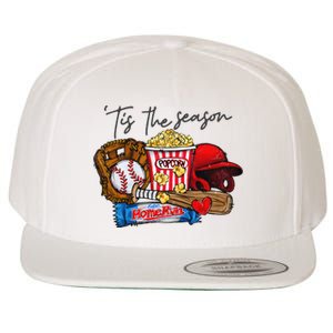 Tis The Season Baseball Team Lover Wool Snapback Cap