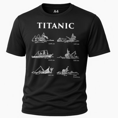 Titanic Titanic Sinking Titanic History Titanic Cooling Performance Crew T-Shirt