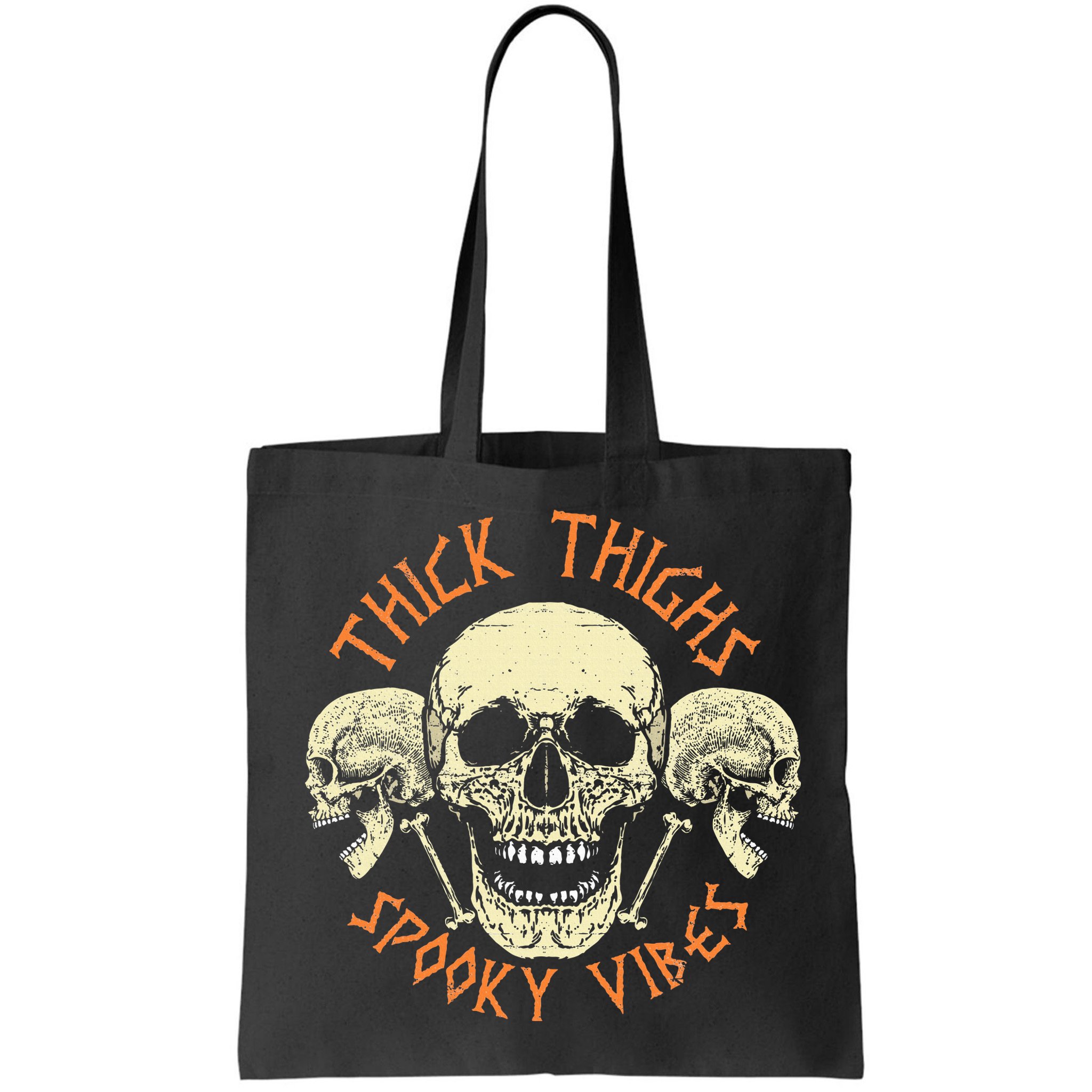 Thick Thighs & Spooky Vibes Halloween Costume Bag