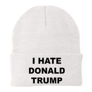 Top That Says I Hate Donald Trump Anti Trump Sucks Knit Cap Winter Beanie