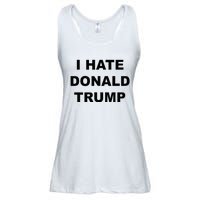 Top That Says I Hate Donald Trump Anti Trump Sucks Ladies Essential Flowy Tank