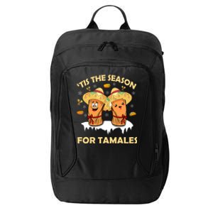 Tis The Season For Tamales Latina Christmas Mexican Funny City Backpack