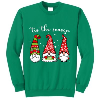 Tis The Season Gnome Christmas Holiday Sweatshirt