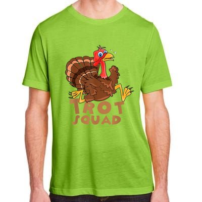 Turkey Trot Squad Funny Running Costume Thanksgiving Lover Gift Adult ChromaSoft Performance T-Shirt