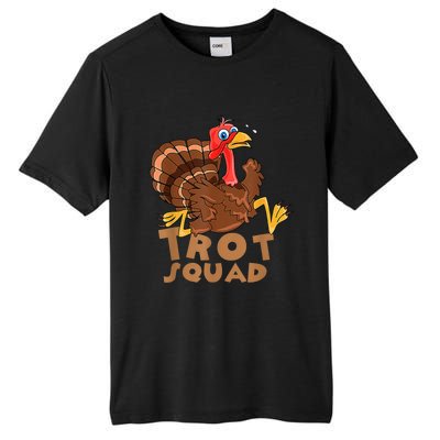 Turkey Trot Squad Funny Running Costume Thanksgiving Lover Gift Tall Fusion ChromaSoft Performance T-Shirt