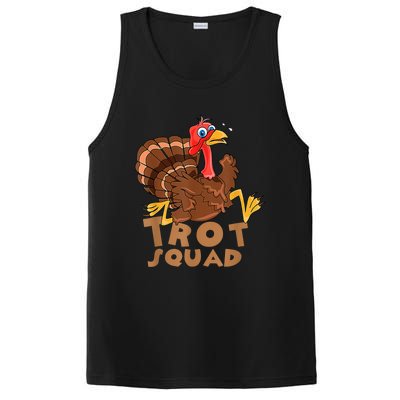 Turkey Trot Squad Funny Running Costume Thanksgiving Lover Gift PosiCharge Competitor Tank