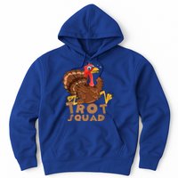 Turkey Trot Squad Funny Running Costume Thanksgiving Lover Gift Hoodie