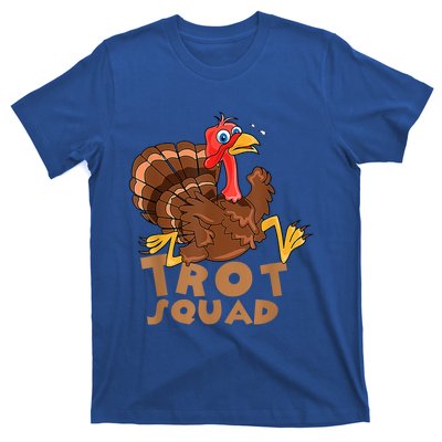 Turkey Trot Squad Funny Running Costume Thanksgiving Lover Gift T-Shirt