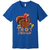 Turkey Trot Squad Funny Running Costume Thanksgiving Lover Gift Premium T-Shirt