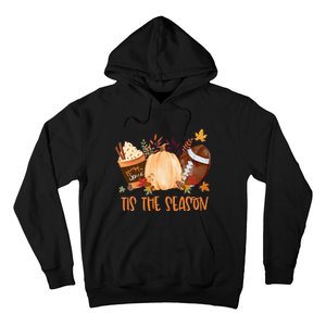 Tis The Season Football Football Fall Thanksgiving Hoodie