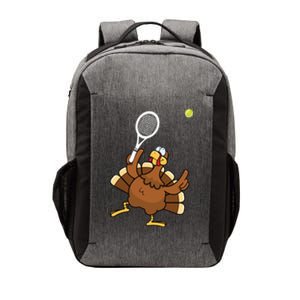 Turkey Tennis Sunset Retro Thanksgiving Sport Gift Vector Backpack