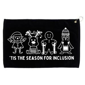 Tis The Season For Inclusion OT PT SLP Therapist Xmas Grommeted Golf Towel