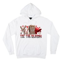 Tis The Season Baseball Game Day Sports Fan Baseball Lover Hoodie