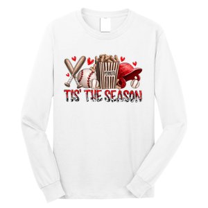 Tis The Season Baseball Game Day Sports Fan Baseball Lover Long Sleeve Shirt