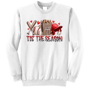 Tis The Season Baseball Game Day Sports Fan Baseball Lover Sweatshirt