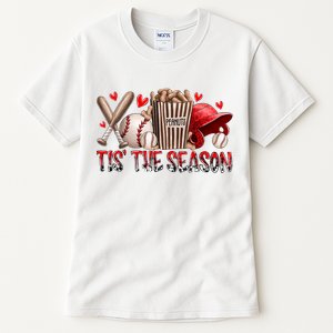 Tis The Season Baseball Game Day Sports Fan Baseball Lover Tall T-Shirt